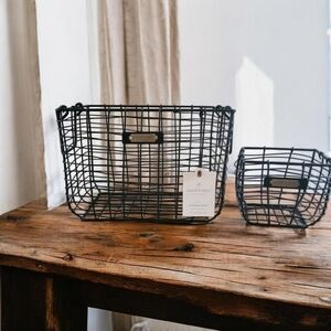 Hearth & Hand with Magnolia Wire Storage Baskets